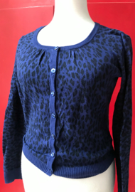 50s Hi Girl Cardigan in NavyTiger