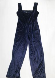 40s Charlene Flared velvetJumpsuit