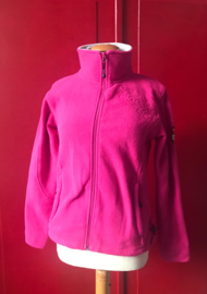 Pink Outdoor Cardigan Fleece