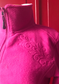Pink Outdoor Cardigan Fleece