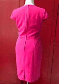 50s Wiggle Dress Shocking Pink