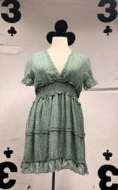 Sweet Green dress Retro & Icone