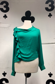 Green Blouse Glamorous