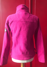 Pink Outdoor Cardigan Fleece