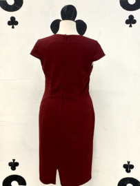 Bordeaux Red Wiggle dress