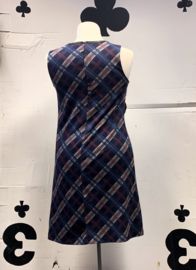 Tartan dress Blue Esmara