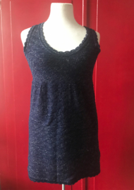 Knitted Blue Silver Dress