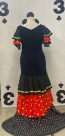 Black & Red Spanisch dress