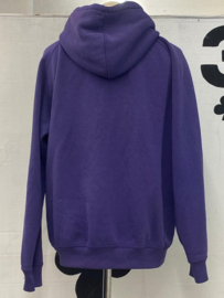 Urban Clasics Purple zip-up hoodie