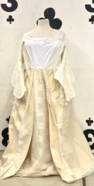 Custom Made Marie Antoinette Rococo Gown 18th Century White