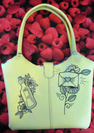 Handmade Spoonky Tattoo Bag Love Letters