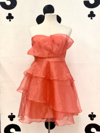 Light Red Fluffy Cupcakedress