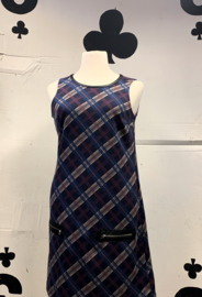 Tartan dress Blue Esmara