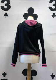 Black/Pink Zip up