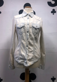 Whitewash Jeans Blouse