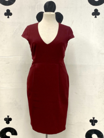 Bordeaux Red Wiggle dress