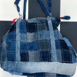 Spoonky Big Denim Who's your Mama Bag