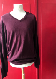 Chaps Knitted Sweater Bordeaux