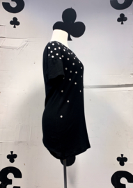 Extra Long Tee Polkadots knitted