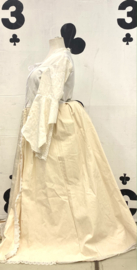 Custom Made Marie Antoinette Rococo Gown 18th Century White