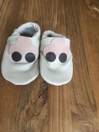 Menu Baby Shoes - Zand met bruine auto