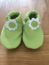 Menu Baby Shoes - Lime met bloem