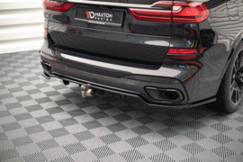 Maxton Design Achtersplitter (met verticale stangen) BMW X7 M-Pack G07