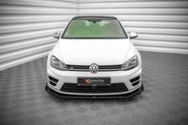 Maxton Design Street Pro Frontsplitter V.1 + Flaps Volkswagen Golf R Mk7