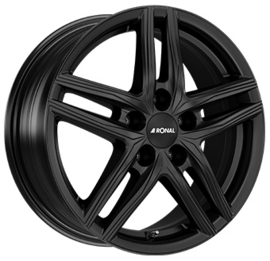 RONAL R65 17inch 6,5j 5/112 ET35 Naaf 76mm Mat Zwart