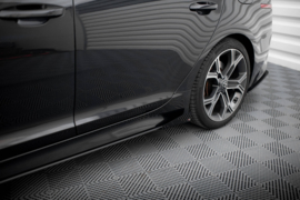 Maxton Design Street Pro Zijskirts Diffusers + Flaps Kia Stinger GT / GT-Line / Standaard Mk1