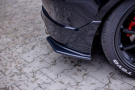 Maxton Design REAR SIDE SPLITTERS HONDA CIVIC EP3 (MK7) TYPE-R/S FACELIFT Gloss Black