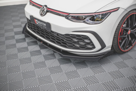 Maxton Design Street Pro Frontsplitter + Flaps Volkswagen Golf GTI / GTE / GTD / R-Line Mk8