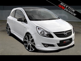 Maxton Design VOORBUMPER SPOILER OPEL CORSA D (PREFACE)