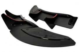 Maxton Design ACHTERZIJDE SPLITTERS VW GOLF VI R (CNC)
