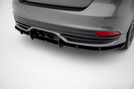 Maxton Design Street Pro Achter Diffuser Ford Focus ST Mk3 Facelift