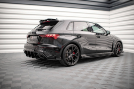 Maxton Design STREET PRO SIDESKIRTS DIFFUSERS + FLAPS AUDI RS3 SPORTBACK 8Y