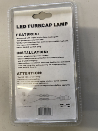 Led Turncap Lamp Blauw