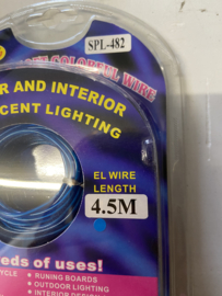 Exterieur & Interieur Verlichting 4,5meter Blauw