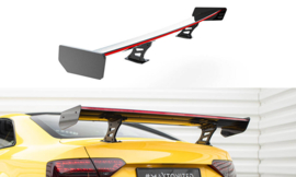 Maxton Design Carbon Spoiler Met Interne Beugels Staanders + LED Audi A5 Coupé 8T