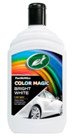Turtle Wax 52712 Color Magic - Bright White Car Polish 500ml