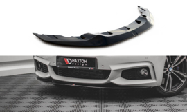 Maxton Design FRONT SPLITTER V.2 voor V.2 BMW 4 Coupé / Gran Coupé / Cabrio M-Pack F32 / F36 / F33
