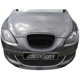 Embleemloze Grill passend voor Seat Leon/Altea/Toledo 1P 2005-2009 Excl. FR/Cupra