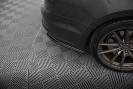Maxton Design ZIJSPLITTERS ACHTER AUDI A5 S-LINE F5 SPORTBACK Gloss Black
