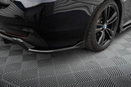 Maxton Design Achtersplitter (met verticale stangen) BMW 4 Coupé / Gran Coupé / Cabrio M-Pack F32 / F36 / F33