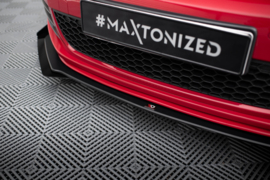 Maxton Design Racing Duurzaamheid Frontsplitter V.3 + Flaps Volkswagen Golf GTI Mk6