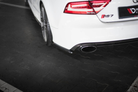 Maxton Design Achterzijde splitters V.2 Audi RS7 C7 Facelift