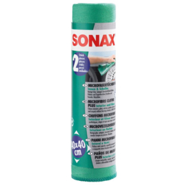 Sonax 416.541 Microvezeldoeken Plus interieur & ruiten 2st