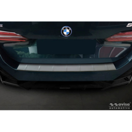 Avisa RVS Achterbumperprotector passend voor BMW 5 Serie Touring (G61) 2024- incl. M-Sport - Mat Zilver