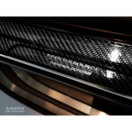 3D Zwart Carbon Instaplijsten passend voor Toyota RAV-4 (5th Gen) 2018- 'Performance' 2-delig