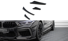 Maxton Design Voorbumpervleugels (Canards) BMW M8 Gran Coupé F93 / Coupé F92